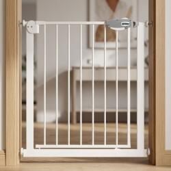 Bshopy Univerzális Gyerekbiztonsági Kapu - Strapabíró Fém Kivitel, Nyomásos Rögzítés 77-82cm (0104040034)