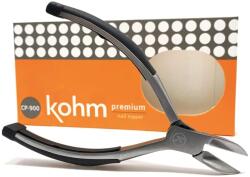 KOHM Professzionális Körömcsípő Vastag és Benőtt Körmökhöz - Extra Erős Rozsdamentes Acél, Ergonomikus Gumírozott Markolattal Klasszikus, letisztult forma (X000KEB2BZ)