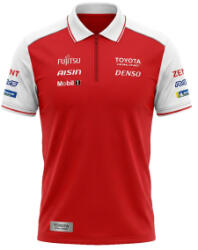 Toyota Gazoo Racing pólóing redwhite WEC 2026 - XXL (126465)