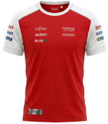 Toyota Gazoo Racing férfi póló redwhite WEC 2026 - XXXL (126463)