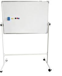 +Plus by Viamond Tabla magnetica multifunctionala pe stand mobil 90x60 cm, 2 fete, Extra (7 ani garantie) Tabla magnetica cu stand mobil Aluminiu 60x90 cm (61004435)