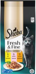 Sheba Fresh&Fine csirke és lazac keverék 6 x 50 g
