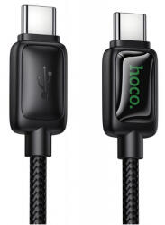 hoco. Cablu Date si Incarcare USB-C - USB-C HOCO U146, 60W, 1.2m, Negru - gsmboutique