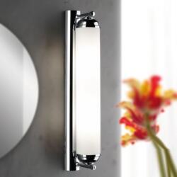 ORION Aplica de perete design lux pentru oglinda Nostalgie 42cm crom (Soff 3-464/2 chrom/495 opal-seidenmatt OR)