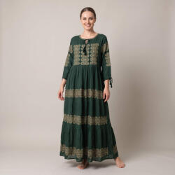 Ie traditionala Rochie Traditionala cu broderie Bianca 4