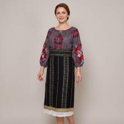 Ie traditionala Costum popular format din catrinta , brau si ie - Betty
