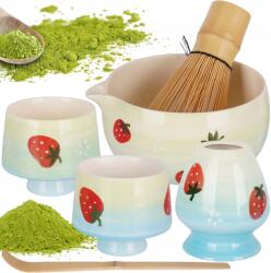  Bambusz Matchy Chashaku Tea Ajándék Szett 6DB-OS Tökéletes Ajándék (782674582562)
