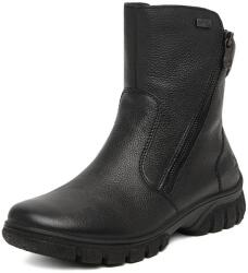 Rieker Botine dama din piele naturala, Rieker Z7263-00, negru