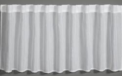 Gardinia Jacquard-fátyol függöny, 145x45cm, fehér (23-4383)
