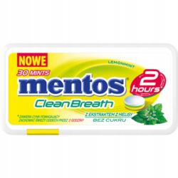 Mentos 2H Tiszta lehelet Citrom Melissa 21g (8682790002543)