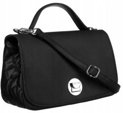 David Jones kézitáska postás táska Ökológiai fekete (6835-1 BLACK)