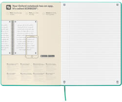 OXFORD Caiet cu elastic B5, 80 file, OXFORD Signature dictando