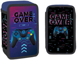 S-Cool Penar baieti, echipat cu 39 piese, 3 fermoare, S-COOL Game Over Penar