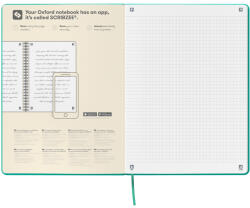 OXFORD Caiet cu elastic B5, 80 file, OXFORD Signature matematica