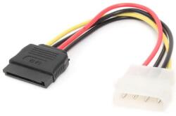 Gembird Cablu componente Gembird 4-pin Molex Male - SATA Female, 0.15m (DM8TX6BBM)