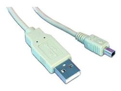Gembird Cablu USB la mini USB Gembird 4 pini 3m (D89Q90BBM)