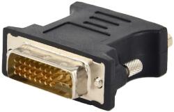 Gembird Adaptor DVI la VGA (T/M) GEMBIRD, black, "A-DVI-VGA-BK (DMWRJMMBM) - garotech - 15,25 RON