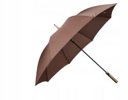 Krago Accessories Parasol Długi Automatyczny 8 Drutów Brązowo Złoty Krago