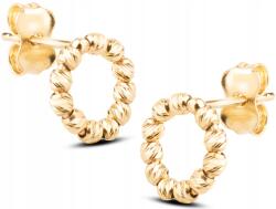 Goldmark Női Arany Karika Fülbevaló Gyémánt Golyókkal 14KT 585 - allegro - 87 625 Ft