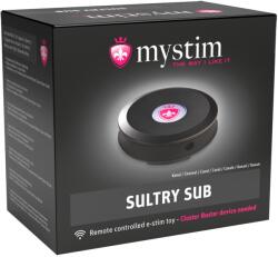 Mystim Sultry Sub Receptor Electrosex Reîncărcabil cu Telecomandă și Electrod