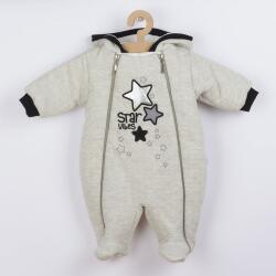KOALA Combinezon de iarnă pentru bebeluşi cu glugă Koala Star Vibes, mărime 74 (6-9lr)