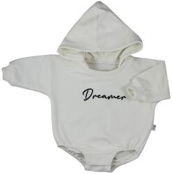 KOALA Combinezon de trening pentru copii baggy cu glugă Koala Dreamer bej, mărime 80 (9-12l)