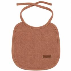 NEW BABY Bib din frotir pentru copii captusit cu PVC New Baby maro Bavata