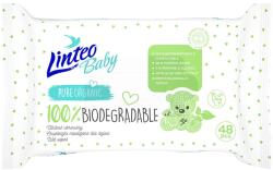 Linteo şerveţele umede pentru copii Linteo Baby 100% BIODEGRADABILE 48 buc
