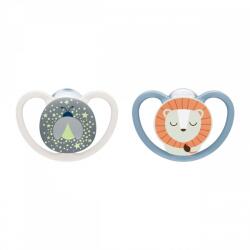Nuk Suport NUK Perfect Match Air Night FIREFLY/LION 0-6 luni 2 bucăți cutie, mărime 0-6 luni