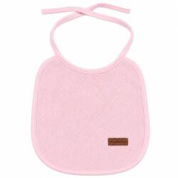NEW BABY Baveta din frotir pentru copii, căptușită cu PVC, New Baby, roz Bavata