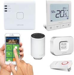 SALUS Pachet control independent in fiecare camera Salus IT600 pentru apartament cu 10 calorifere (SQ610RF(10)) - termostat-wifi