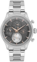Santa Barbara Polo & Racquet Club Legend - Ceas Barbatesc Quartz Argintiu SB. 4.10023. 4 (SB.4.10023.4) Ceas