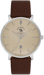 Santa Barbara Polo & Racquet Club Noble - Ceas Barbatesc Quartz Cafeniu SB. 8.10006. 4 (SB.8.10006.4) Ceas