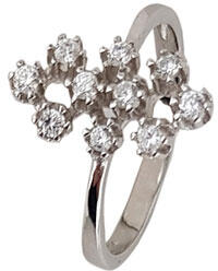 THIA Jewelry Inel argint elegant zirconii Thia marimea 58 (SET18225I-58-2)