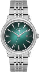 Santa Barbara Polo & Racquet Club Noble - Ceas Barbatesc Quartz Argintiu SB. 4.10021. 6 (SB.4.10021.6) Ceas