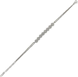 Rankine Bratara argint dubla eleganta Natasha (2202-TLY242-2)