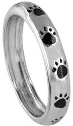 Rankine Inel argint simplu Paws marimea 56 (R11944-56-23)