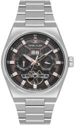 Daniel Klein Skeleton - Ceas Barbatesc Automatic Argintiu DK. 1.14014. 5 (DK.1.14014.5) Ceas