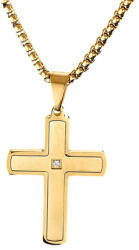 Thia Jewelry S. Steel Lant Inox Auriu Thia Jewelry S. Steel Barbati (JC-GX2847-9)