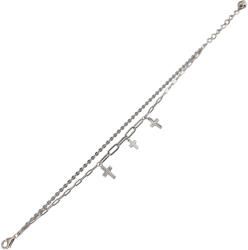 Rankine Bratara argint cruciulite zirconii (2502-TLY200-2)