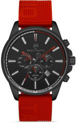Sergio Tacchini Archivio - Ceas Barbatesc Quartz Rosu ST. 1.10261. 4 (ST.1.10261.4) Ceas