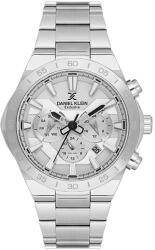 Daniel Klein Exclusive - Ceas Barbatesc Quartz Argintiu DK. 1.14253-1 (DK.1.14253-1) Ceas