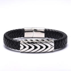 Thia Jewelry S. Steel Bratara Inox Neagra Thia Jewelry S. Steel Barbati (OOTB-MLB119-23-220)
