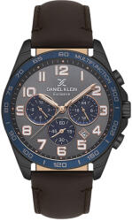 Daniel Klein Exclusive - Ceas Barbatesc Quartz Cafeniu DK. 1.13843. 5 (DK.1.13843.5) Ceas