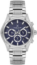 Daniel Klein Exclusive - Ceas Barbatesc Quartz Argintiu DK. 1.14057. 2 (DK.1.14057.2) Ceas