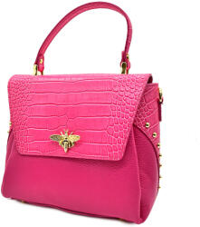 Mondo Poseta Lola din piele naturala fucsia (2206-MB001-15)
