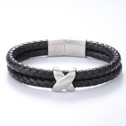 Thia Jewelry S. Steel Bratara Inox Neagra Thia Jewelry S. Steel Barbati (OOTB-MLB052-23-220)