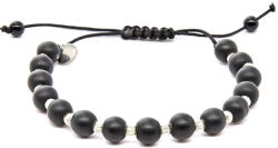 THIA Jewelry Bratara argint snur onix negru Thia (THS23A31M2-23)