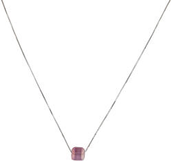 Rankine Lant argint cu pandantiv crystal roz Thia (FYN3796-28)