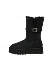 EverAu Australia Everau Brush Black Platform Boots Bokacsizma Fekete (BRUSH-BLACK-38)